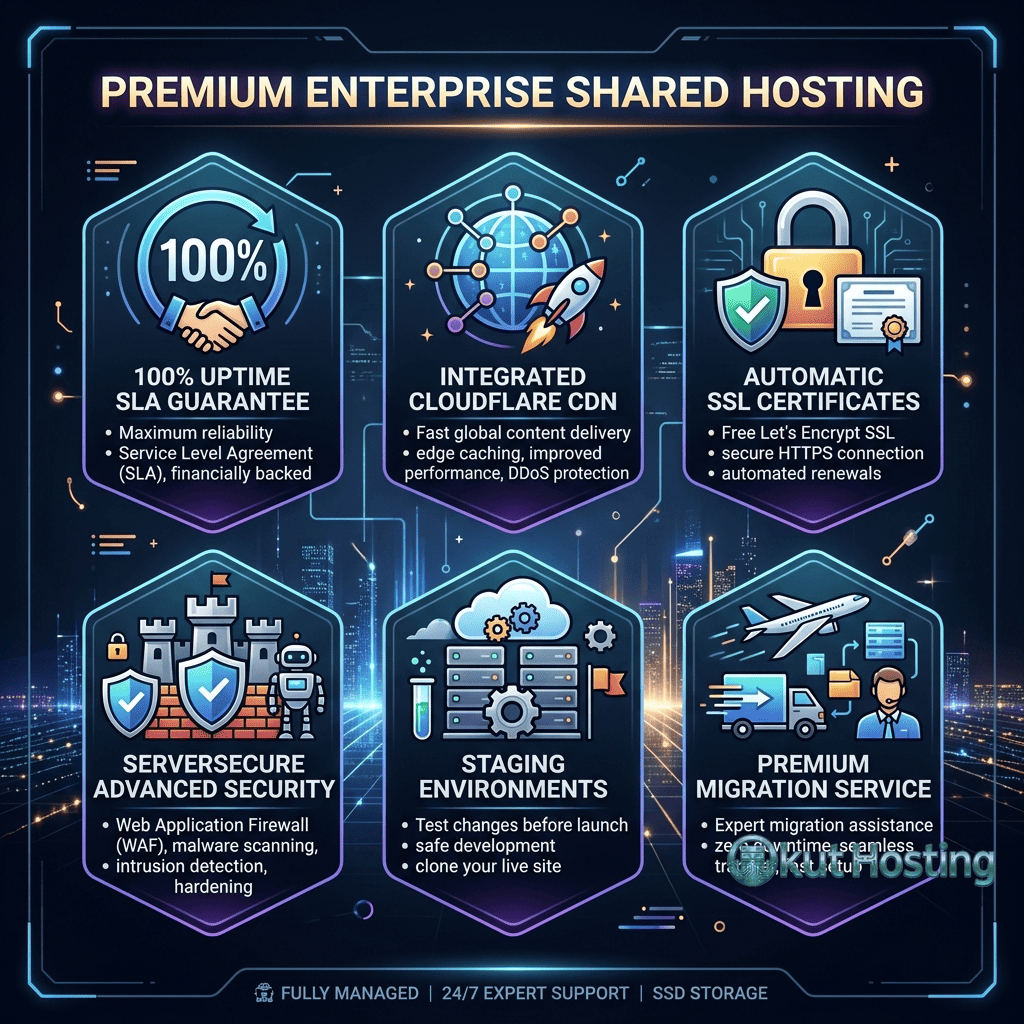 Liquid Web premium hosting features